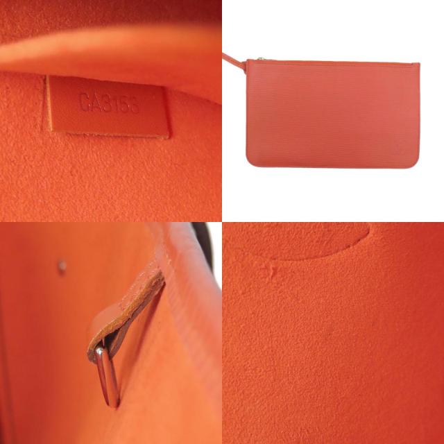 ルイヴィトン LOUIS VUITTON M41159 ネヴァーフルMM トートバッグ エピレザー レディース 中古_4