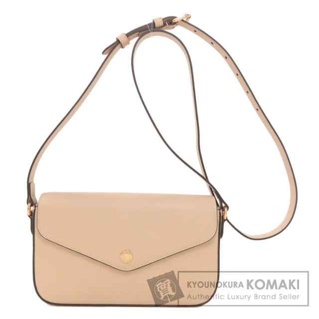 グッチ GUCCI 772794 GGシグネチャー シマ スーパーミニ ショルダーバッグ カーフ 中古
