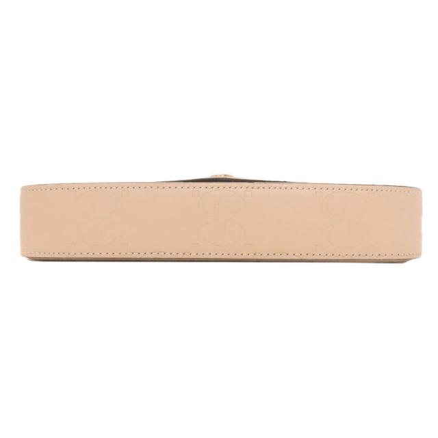 グッチ GUCCI 772794 GGシグネチャー シマ スーパーミニ ショルダーバッグ カーフ 中古_4