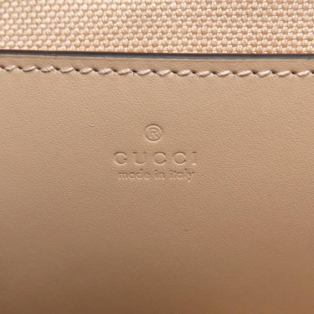 グッチ GUCCI 772794 GGシグネチャー シマ スーパーミニ ショルダーバッグ カーフ 中古_6