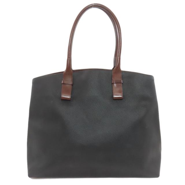 ボッテガヴェネタ BOTTEGA VENETA シンプルデザイン トートバッグ PVC レディース 中古_1