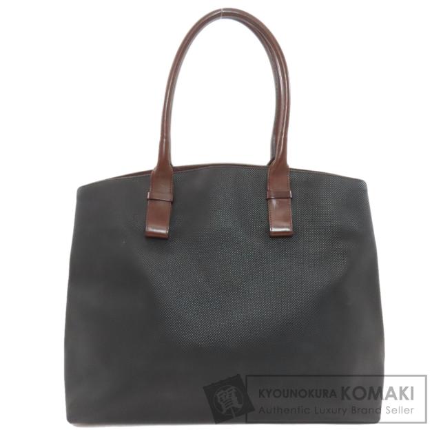ボッテガヴェネタ BOTTEGA VENETA シンプルデザイン トートバッグ PVC レディース 中古