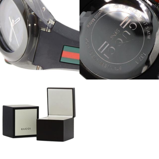グッチ シンク GUCCI 137.1 SYNC 腕時計 シェリーライン メンズ 稼働