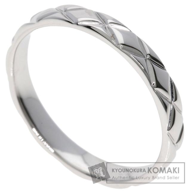 シャネル CHANEL マトラッセ #64 リング・指輪 K18ホワイトゴールド レディース 中古 88,039円