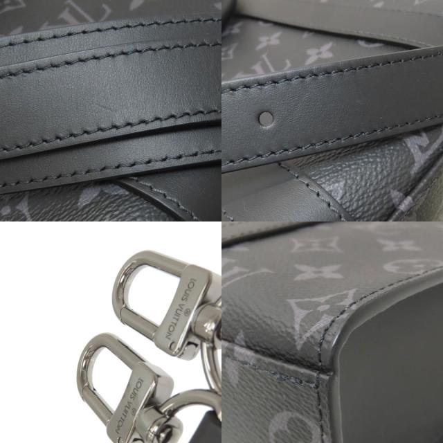 ルイヴィトン LOUIS VUITTON M46456  サックプラ・クロス  ハンドバッグ モノグラムエクリプス 中古_8