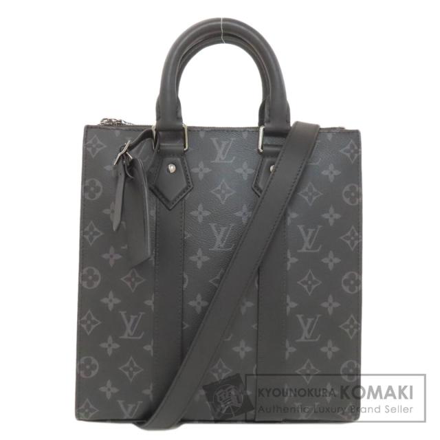 ルイヴィトン LOUIS VUITTON M46456  サックプラ・クロス  ハンドバッグ モノグラムエクリプス 中古