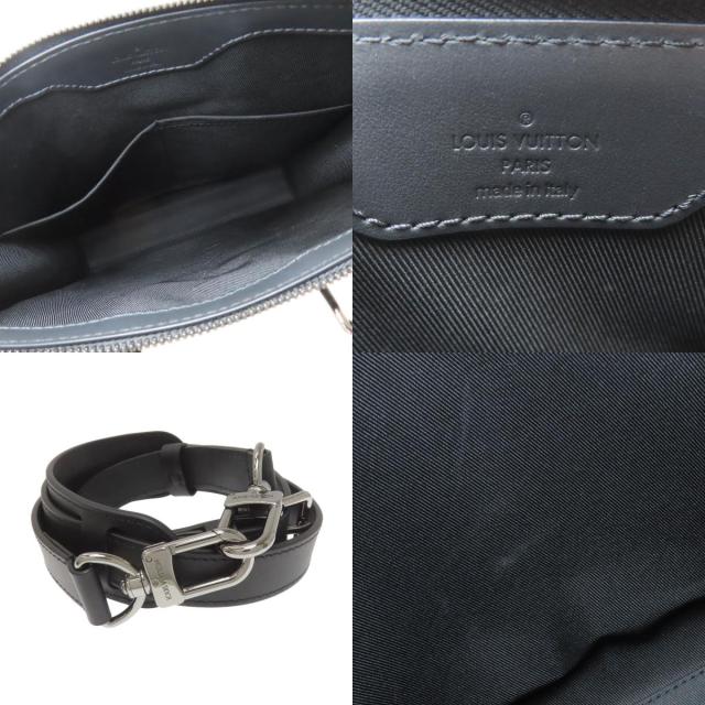 ルイヴィトン LOUIS VUITTON M46456  サックプラ・クロス  ハンドバッグ モノグラムエクリプス 中古_5