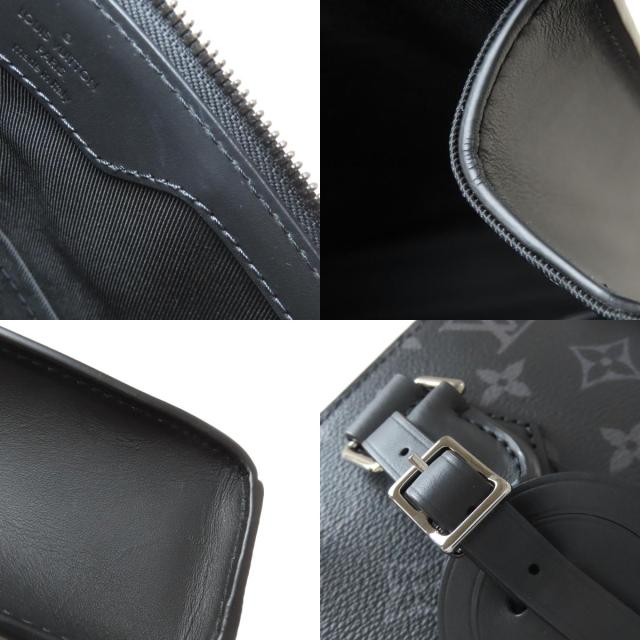 ルイヴィトン LOUIS VUITTON M46456  サックプラ・クロス  ハンドバッグ モノグラムエクリプス 中古_6