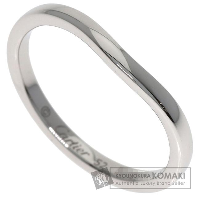 カルティエ CARTIER バレリーナ #52 リング・指輪 プラチナPT950 レディース 中古