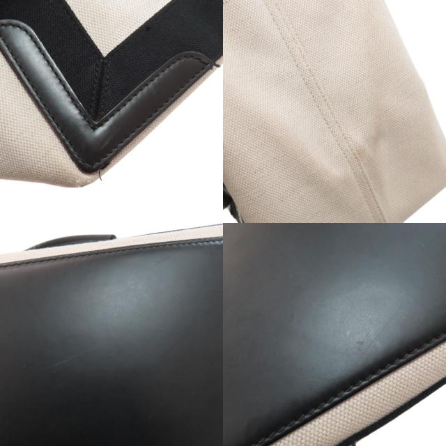 バレンシアガ BALENCIAGA 339933 ネイビーカバス トートバッグ キャンバス レディース 中古_6