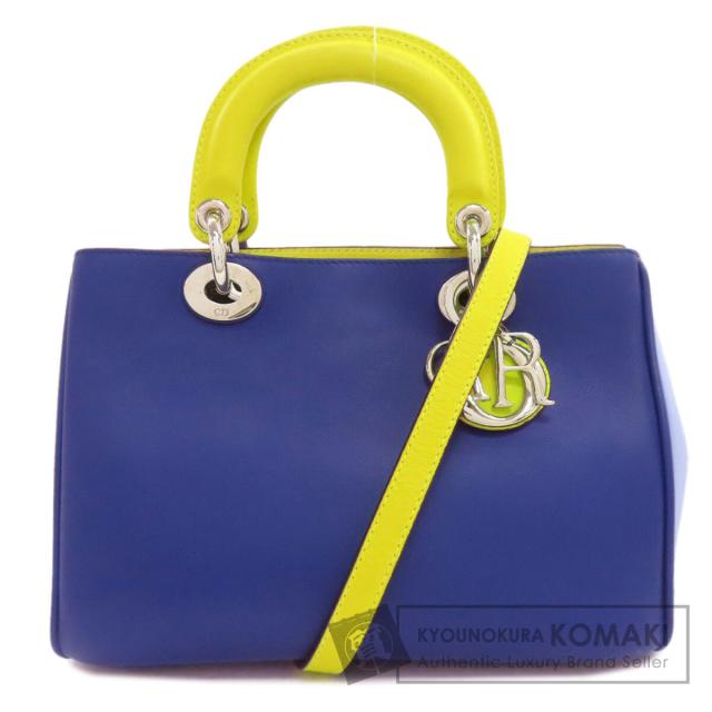 クリスチャンディオール CHRISTIAN DIOR ディオリッシモ？2WAY ハンドバッグ カーフ 中古