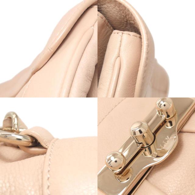バリー BALLY ロック金具 2WAY ハンドバッグ レザー レディース 中古_7