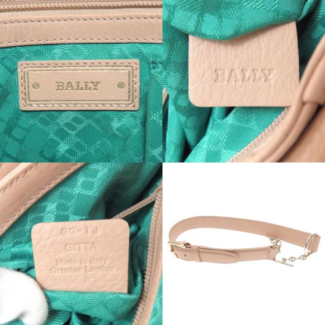 バリー BALLY ロック金具 2WAY ハンドバッグ レザー レディース 中古_6