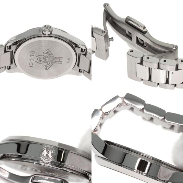 グッチ GUCCI YA126595 Gタイムレス キャットヘッド 126.5 腕時計 ステンレススチール SS 中古_7
