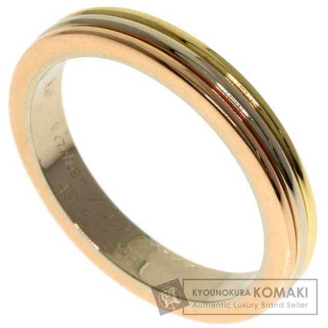 カルティエ CARTIER  スリーカラー #49  リング・指輪 K18イエローゴールド レディース  中古