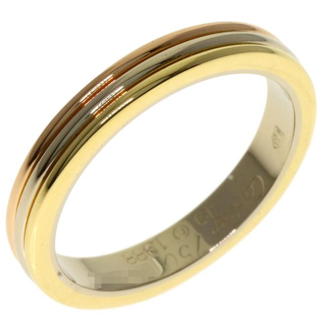 カルティエ CARTIER スリーカラー #49 リング・指輪 K18イエローゴールド レディース 中古_2