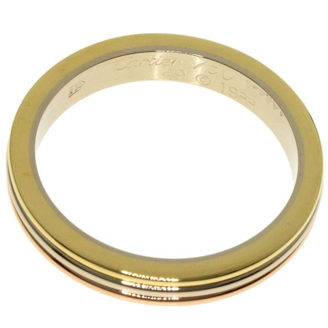 カルティエ CARTIER スリーカラー #49 リング・指輪 K18イエローゴールド レディース 中古_4