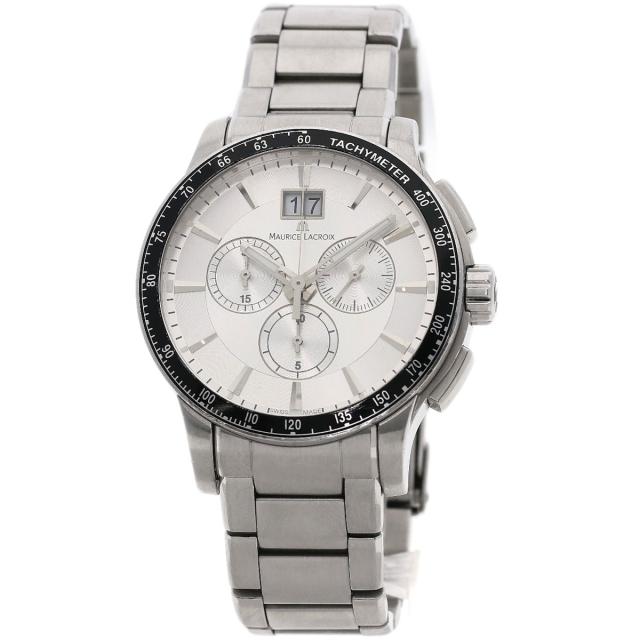 モーリスラクロア MAURICE LACROIX MI1098  ミロス クロノ  腕時計 ステンレススチール SS   中古_1