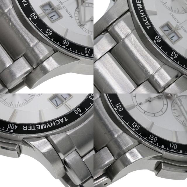 モーリスラクロア MAURICE LACROIX MI1098  ミロス クロノ  腕時計 ステンレススチール SS   中古_6