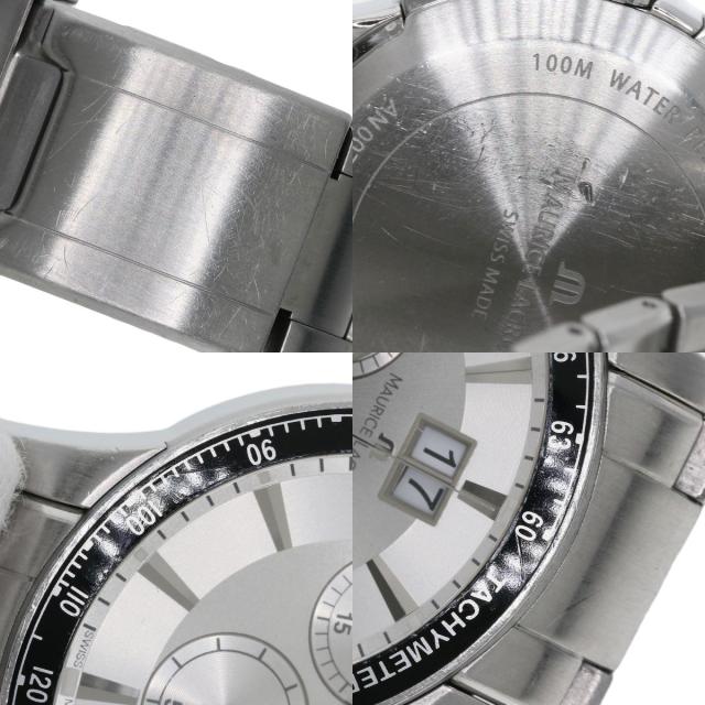 モーリスラクロア MAURICE LACROIX MI1098  ミロス クロノ  腕時計 ステンレススチール SS   中古_8
