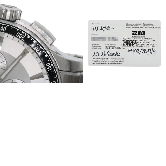 モーリスラクロア MAURICE LACROIX MI1098  ミロス クロノ  腕時計 ステンレススチール SS   中古_9