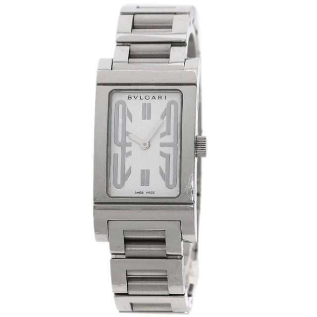 ブルガリ BVLGARI RT39S レッタンゴロ 腕時計 ステンレススチール SS レディース 中古_1