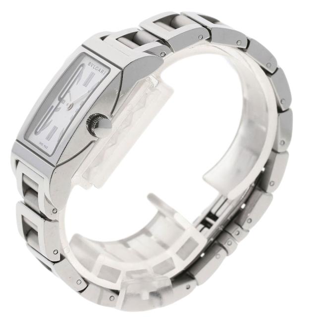 ブルガリ BVLGARI RT39S レッタンゴロ 腕時計 ステンレススチール SS レディース 中古_2