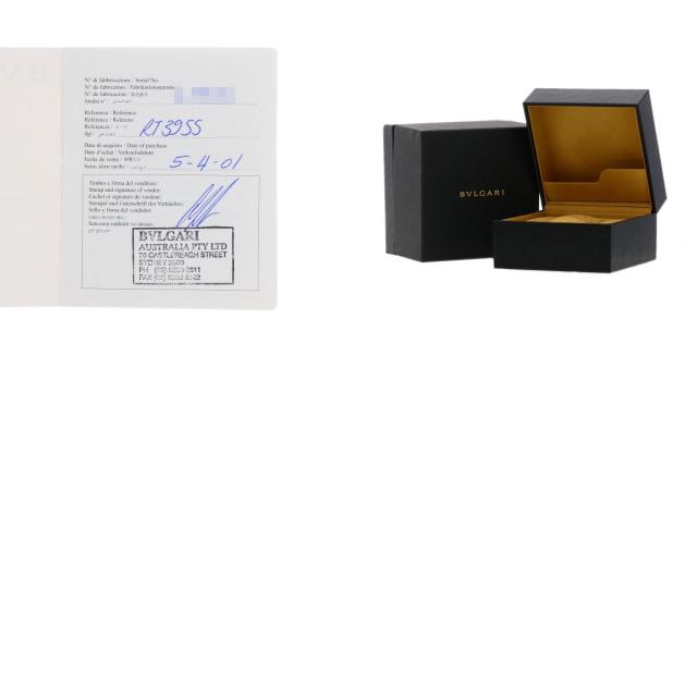 ブルガリ BVLGARI RT39S レッタンゴロ 腕時計 ステンレススチール SS レディース 中古_9