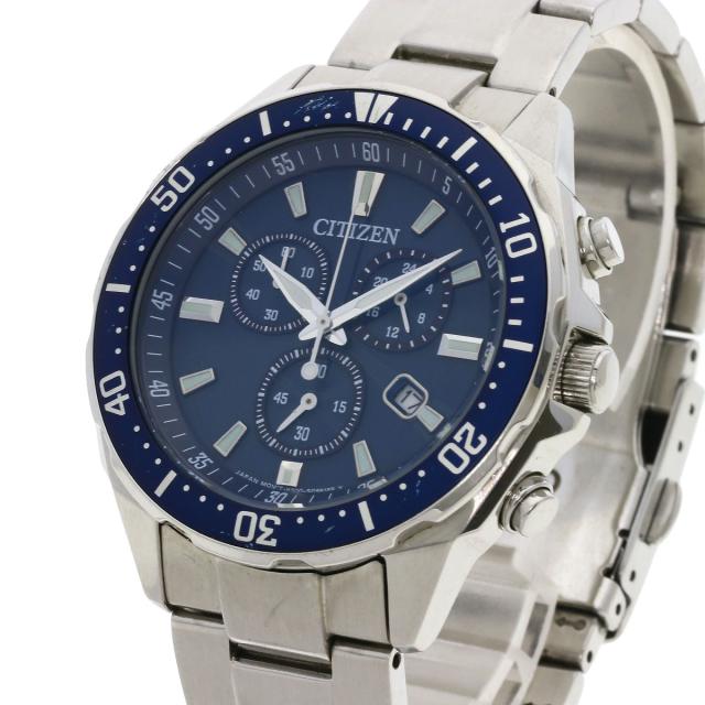 シチズン CITIZEN V010-6772F  ラウンドフェイス  腕時計 ステンレススチール SS   メンズ  中古_3