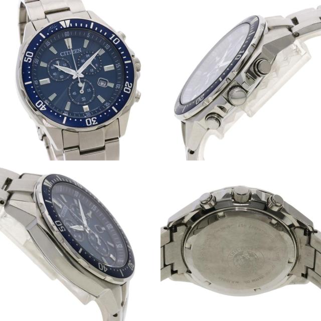 シチズン CITIZEN V010-6772F  ラウンドフェイス  腕時計 ステンレススチール SS   メンズ  中古_4