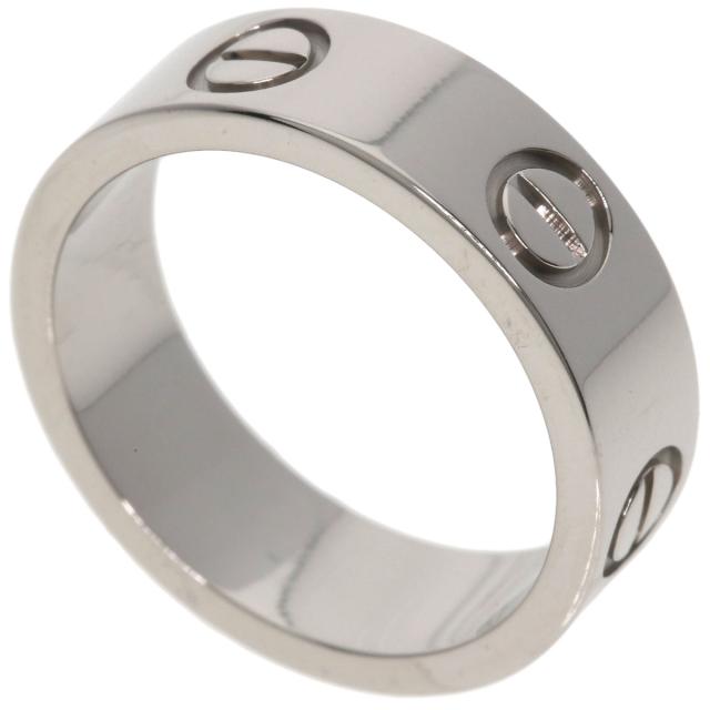 カルティエ CARTIER  ラブリング #49  リング・指輪 K18ホワイトゴールド レディース  中古_1