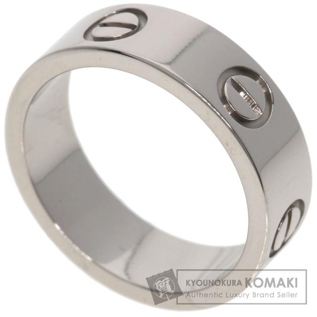 カルティエ CARTIER  ラブリング #49  リング・指輪 K18ホワイトゴールド レディース  中古