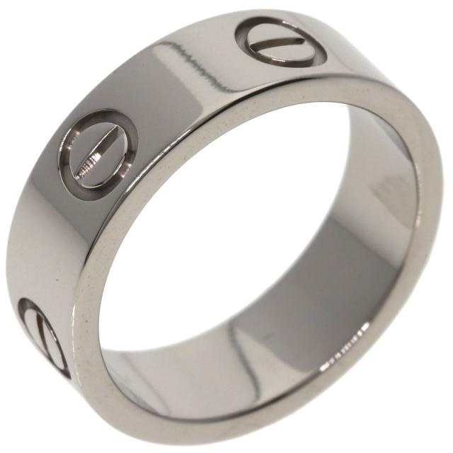カルティエ CARTIER  ラブリング #49  リング・指輪 K18ホワイトゴールド レディース  中古_2