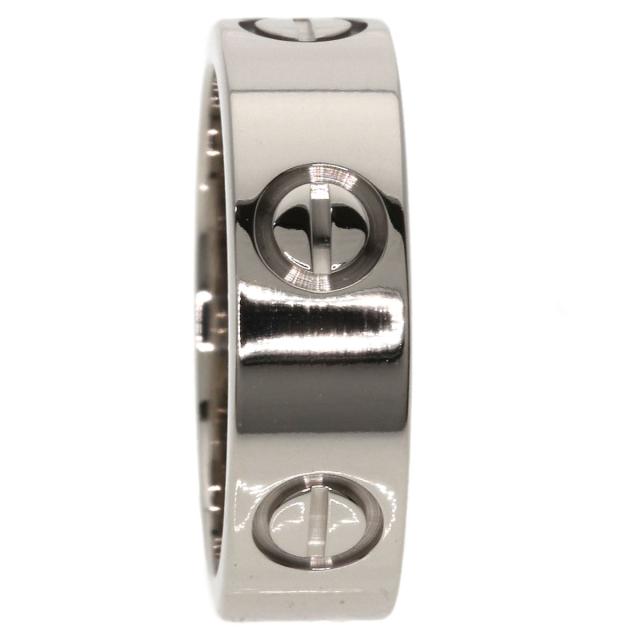 カルティエ CARTIER  ラブリング #49  リング・指輪 K18ホワイトゴールド レディース  中古_3