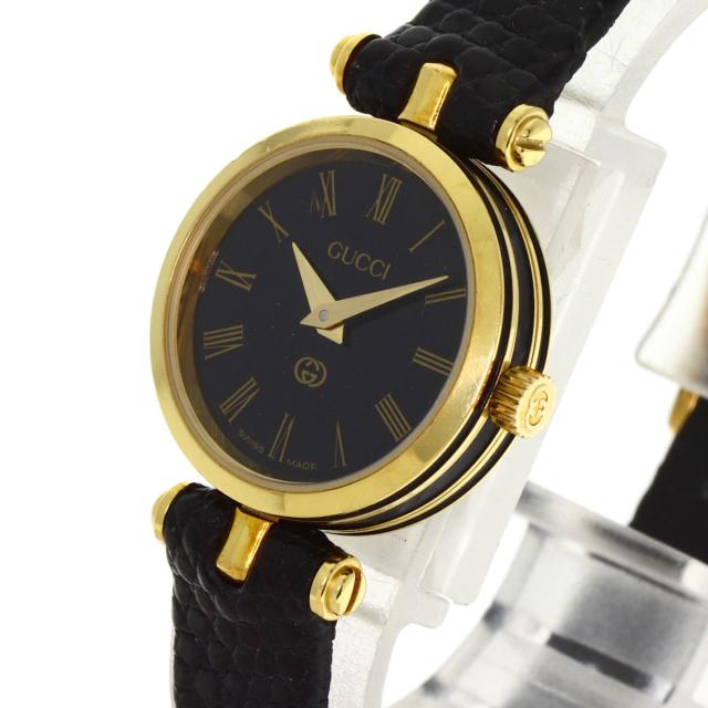グッチ GUCCI 2040L シェリーライン 腕時計 GP リザード レディース