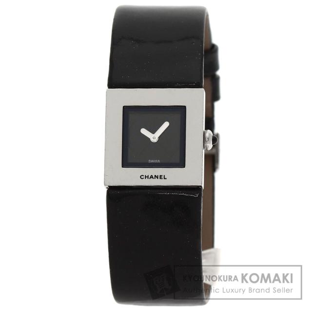シャネル CHANEL H0116 マトラッセ 腕時計 ステンレススチール 革 レディース 中古