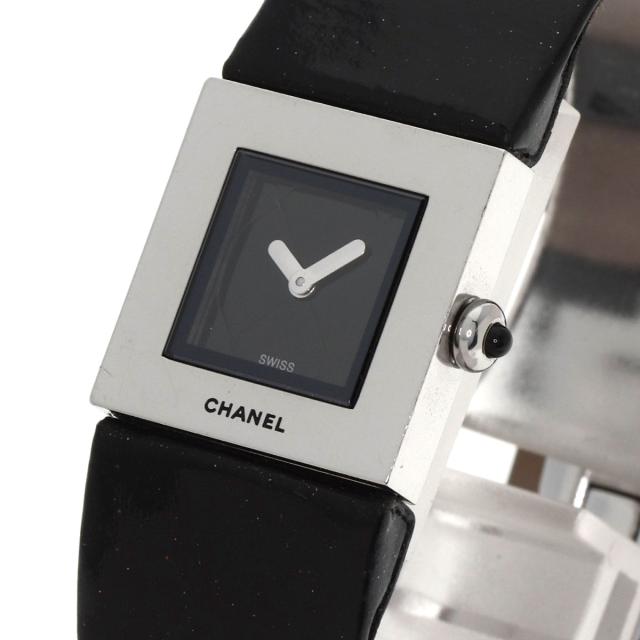シャネル CHANEL H0116 マトラッセ 腕時計 ステンレススチール 革 レディース 中古_3