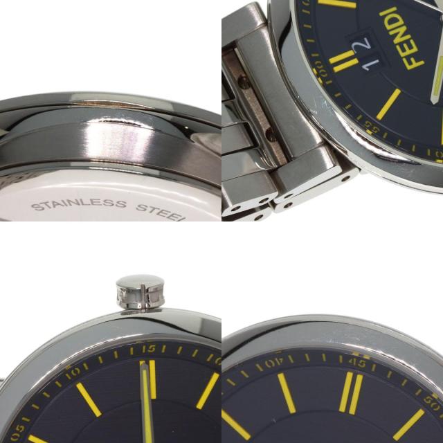 フェンディ FENDI フォーエバー デイト 腕時計 ステンレススチール SS メンズ 中古