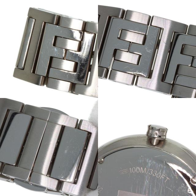 フェンディ FENDI フォーエバー デイト 腕時計 ステンレススチール SS メンズ 中古