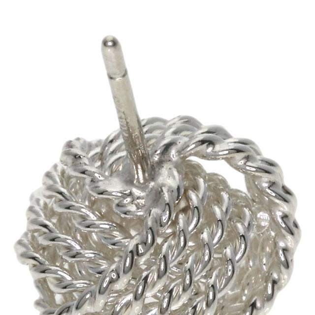 ティファニー TIFFANY&Co. メッシュボール ピアス シルバー レディース 中古_7