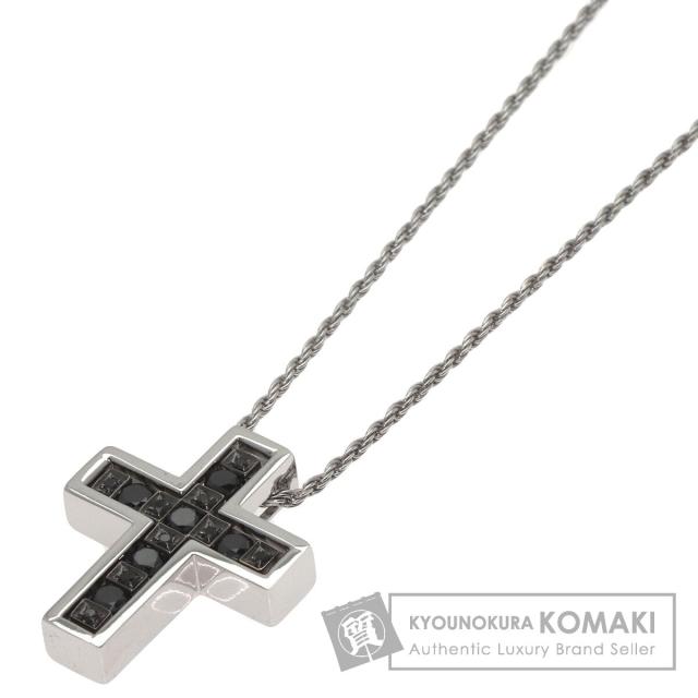 ダミアーニ Damiani  ベルエポック クロスモチーフ ブラックダイヤモンド  ネックレス 中古