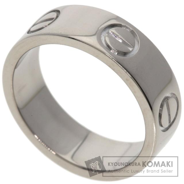 カルティエ CARTIER  ラブリング #48  リング・指輪 K18ホワイトゴールド レディース  中古