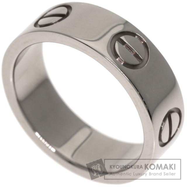 カルティエ CARTIER  ラブリング #48  リング・指輪 K18ホワイトゴールド レディース  中古