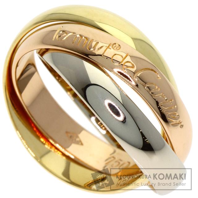 カルティエ CARTIER トリニティ #48 リング・指輪 K18イエローゴールド レディース 中古 105,930円