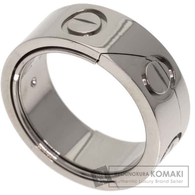 カルティエ CARTIER  アストロ ラブリング #50  リング・指輪 K18ホワイトゴールド レディース 中古