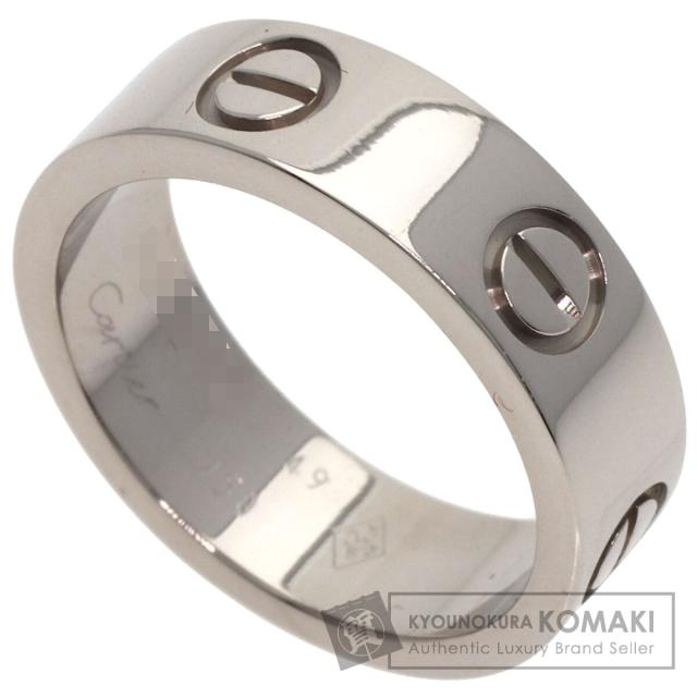 カルティエ CARTIER ラブリング #49 リング・指輪 K18ホワイトゴールド レディース 中古