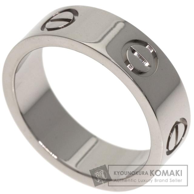 カルティエ CARTIER ラブリング #50 リング・指輪 K18ホワイトゴールド レディース 中古