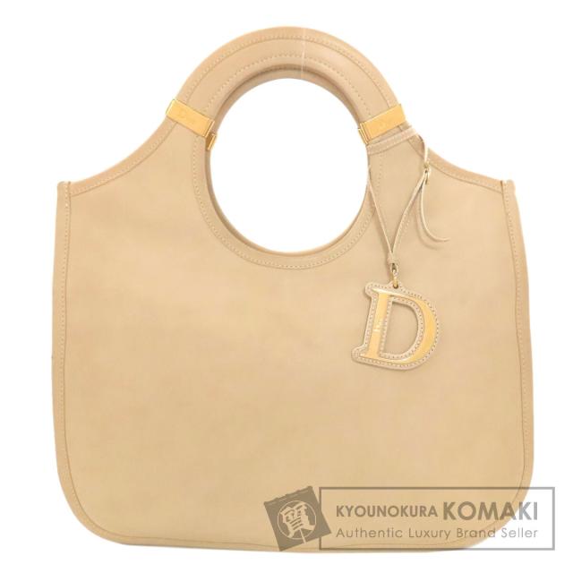 クリスチャンディオール CHRISTIAN DIOR  ロゴ  ハンドバッグ レザー レディース  中古