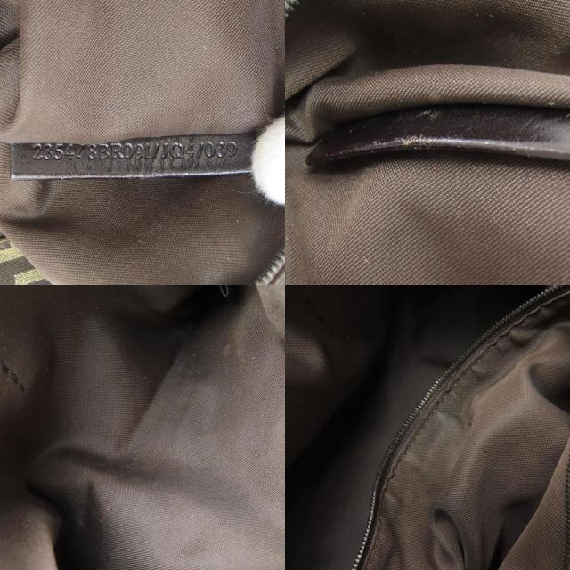 フェンディ FENDI ズッキーノ トートバッグ キャンバス レディース 中古_5