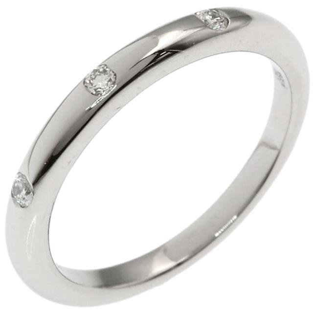 ブルガリ BVLGARI フェディ 3P ダイヤモンド リング・指輪 プラチナPT950 レディース 中古_2